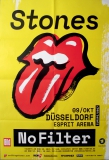 ROLLING STONES - 2017-10-09 - Plakat - No Filter - Poster - Dsseldorf