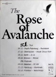 ROSE OF AVALANCHE - 1991 - Plakat - In Concert - I.C.E. Tour - Poster
