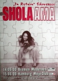 AMA, SHOLA - 2000 - Plakat - In Concert - In Return Tour - Poster