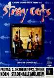 STRAY CATS - 1992 - Live In Concert - Choo Choo Hot Fish Tour - Poster - Kln