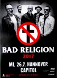 BAD RELIGION - 2017 - Plakat - Live In Concert Tour - Poster - Hannover