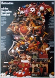 WEIHNACHTEN - Plakat - Hessischer Rundfunk - Gnther Kieser - Poster