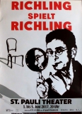 RICHLING, MATHIAS - 2017 - Plakat - Live In Concert Tour - Poster - Hamburg