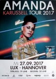 AMANDA - 2017 - Live In Concert - Karussell Tour - Poster - Hannover