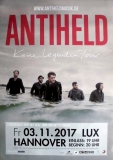 ANTIHELD - 2017 - Live In Concert - Keine Legenden Tour - Poster - Hannover