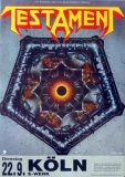 TESTAMENT - 1992 - Plakat - In Concert - Metal- The Ritual Tour - Poster - Kln
