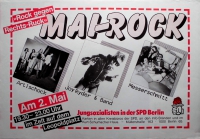 MAI-ROCK - Plakat - Artischock - Joy Ryder - Messerschmitt - Poster - Berlin