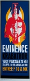 EMINENCE - KRABATHOR - 2001 - Konzertplakat - Poster - Vera - Groningen