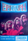 EPITAPH - 1980 - Konzertplakat - Concert - Tourposter - Harkebrgge - Autogramme***