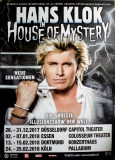 KLOK, HANS - 2018 - Plakat - Zauberei - House of Mystery Tour - Poster