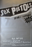 SEX PISTOLS - 1996 - Promoplakat - Pretty Vacant Live - Poster - UK