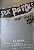 SEX PISTOLS - 1996 - Promotion - Plakat - Pretty Vacant Live - Poster