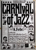 CARNIVAL OF JAZZ - 1975 - Plakat - Jazz - Papa Bue - Poster - Braunschweig***