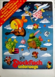 STOCKFISCH UNTERWEGS - 1976 - Tourplakat - Fiedel Michel - Ray Austin - Poster