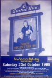 STATUS QUO - 1999 - Konzertplakat - Under the Influence - Tourposter - London