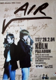 AIR - 2004 - Plakat - In Concert - Talkie Walkie Tour - Poster - Köln