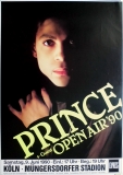 PRINCE - 1990 - Plakat - In Concert - Open Air Tour - Poster - Kln - B***