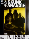 SKUNK ANANSIE - 1999 - Konzerplakat - Post Orgasmic Chill - Tourposter - Kln