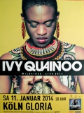 QUAINOO, IVY - 2014 - Plakat - Live In Concert - Wildfires Tour - Poster - Kln