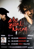 SHE WANTS REVENGE - 2006 - Plakat - Live in Concert Tour - Poster