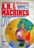 A.R. & MACHINES - 2018 - Konzertplakat - Achim Reichel - Tourposter - Hannover