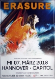 ERASURE - 2018 - Live In Concert - World Beyond Tour - Poster - Hannover