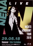 NENA - 2018 - Plakat - In Concert - Nicht Versumt Tour - Poster - Hannover