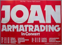 ARMATRADING, JOAN - 1985 - Tourplakat - In Concert - Tourposter