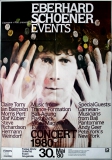 SCHOENER, EBERHARD - 1980 - Konzertplakat - Kieser - Tourposter - Essen