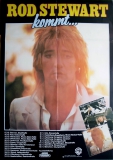 STEWART, ROD - 1977 - Live In Concert - ...kommt Tour - Poster - SAU