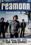 REAMONN - 2004 - Live In Concert - Beautiful Sky Tour - Poster - Essen