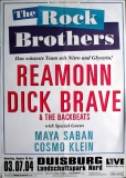 REAMONN - 2004 - Dick Brave - Live In Concert Tour - Poster - Duisburg - A