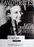 RIEMANN, KATJA - 2005 - In Concert - Favourites Tour - Poster - Dsseldorf