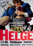 SCHNEIDER, HELGE - 2004 - Live in Concert - Verzei mir..Tour - Poster - Ratingen