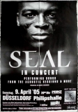 SEAL - 2005 - Live In Concert Tour - Poster - Dsseldorf