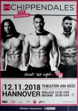 CHIPPENDALES - 2018 - Plakat - About last Night - Poster - Hannover