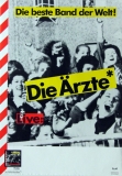 RZTE - AERZTE - 1988 - Plakat - In Concert - Beste Band der Welt Tour - Poster