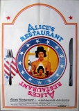 ALICES RESTAURANT - 1969 - Plakat - Arlo Guthrie - Poster