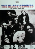 BLACK CROWES - 1994 - Plakat - Concert - Amorica or Bust Tour - Poster - Kln