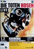 TOTEN HOSEN - 2000 - Plakat - In Concert - Unsterblich Tour - Poster - Hamburg