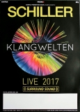 SCHILLER - 2017 - Live In Concert - Klangwelten Tour - Poster