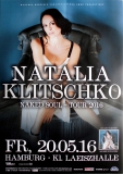 KLITSCHKO, NATALIA - 2016 - In Concert - Naked Soul Tour - Poster - Hamburg