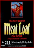 MEAT LOAF - 1999 - Plakat - In Concert - Best of Tour - Poster - Dsseldorf