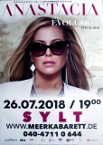 ANASTACIA - 2018 - Live In Concert - Evolution Tour - Poster - Sylt