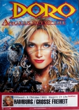 DORO - WARLOCK - 1993 - Plakat - Angels Never Die - Tourposter - Hamburg