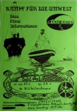 KAMPF FR DIE UMWELT - 198X - Plakat - Greenpeace - Poster - Wilhelmshaven