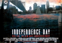 INDEPENDENCE DAY - 1996 - Film - Golden Gate - Will Smith - Goldblum - Poster