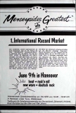 INT. RECORD MARKET 1. - 1979 - Plakat - Plattenbrse - Poster - Hannover