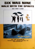 SIX WAS NINE - 1996 - Plakat - Walk with the Spirits Tour - Poster - Hamburg
