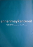 ANNENMAYKANTEREIT - 2019 - In Concert - Schlagschatten Tour - Poster - Hannover